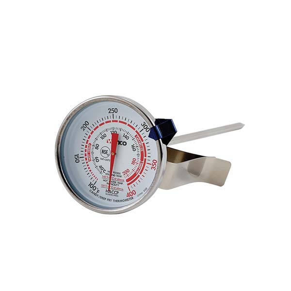 Deep Fryer Thermometer - 5" / Winco