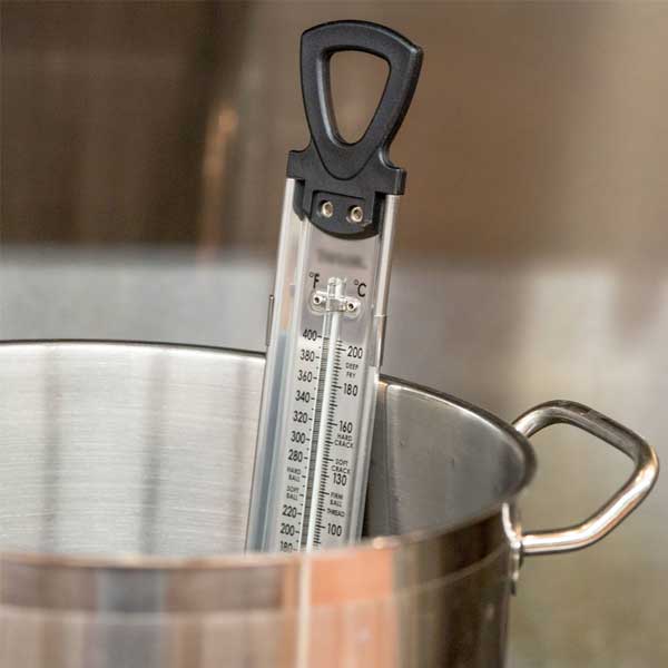 11 3/4" Top Hanging Candy/Deep Fryer Thermometer / Winco