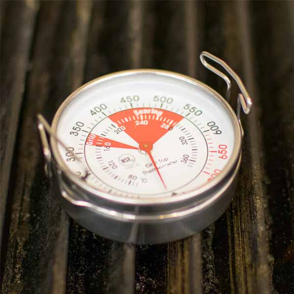 2" Diameter Grill Face Thermometer / Winco