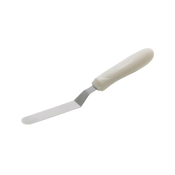 3 1/2" Offset Blade Stainless Steel Bakery Spatula / Winco