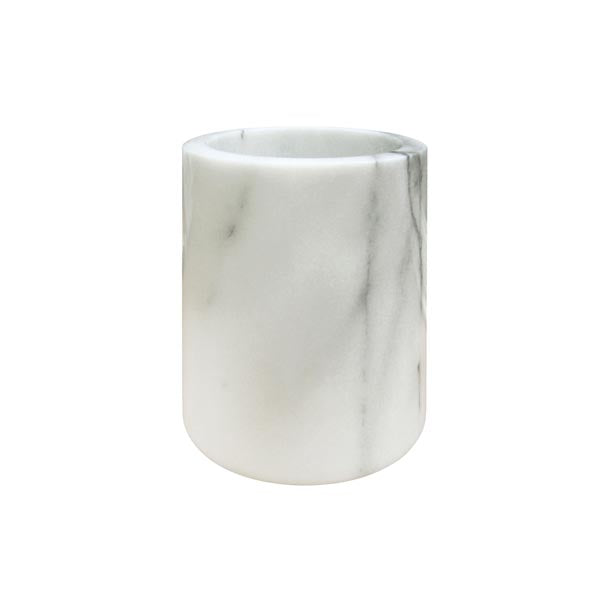 4 1/2" Diameter x 7" Height White Marble Wine Cooler / Winco
