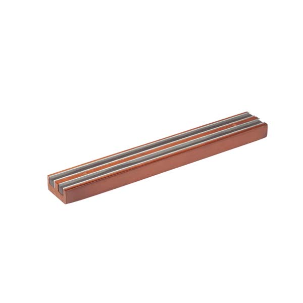 12" Wood Magnetic Knife Bar / Holder / Winco
