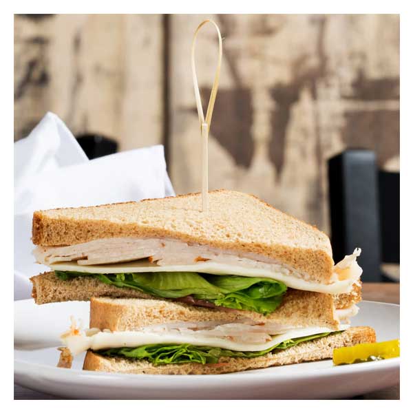 4½" Looped Bamboo Pick -8469