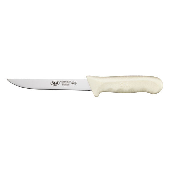 6" High Carbon Steel Wide Stiff Boning Knife-0