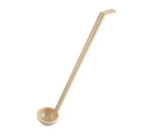 Winco 13" Long Ladle - Beige, Red, Clear | Set of 2