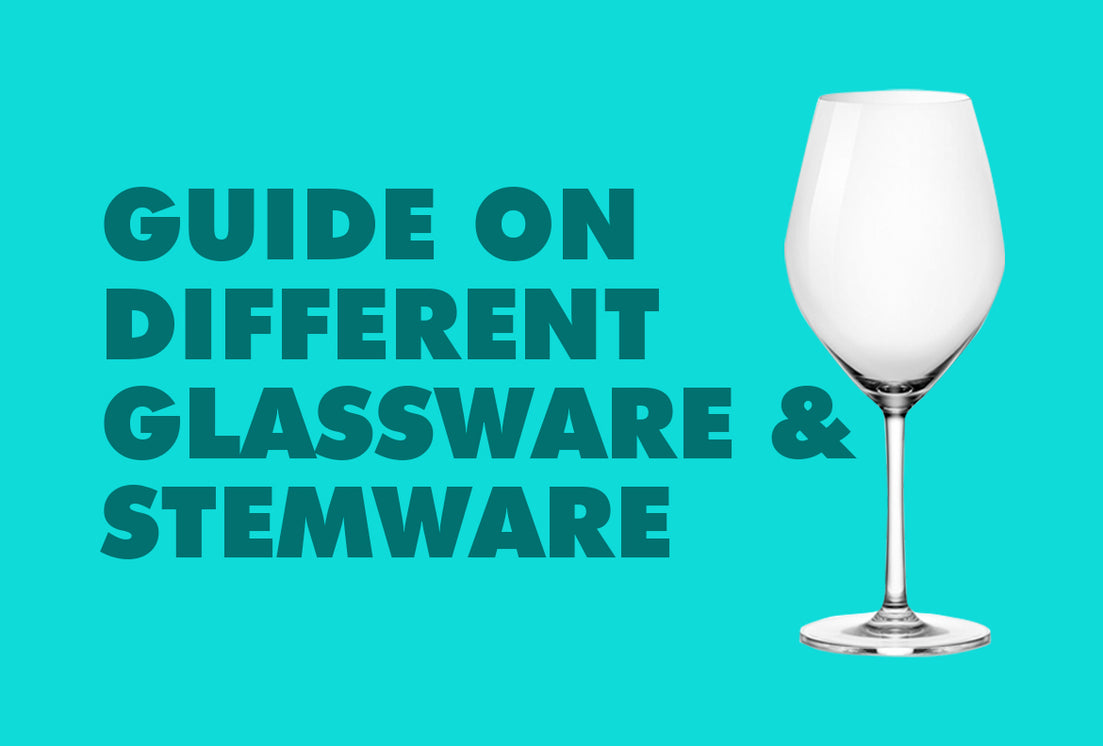 Your Guide on Different Glassware and Stemware