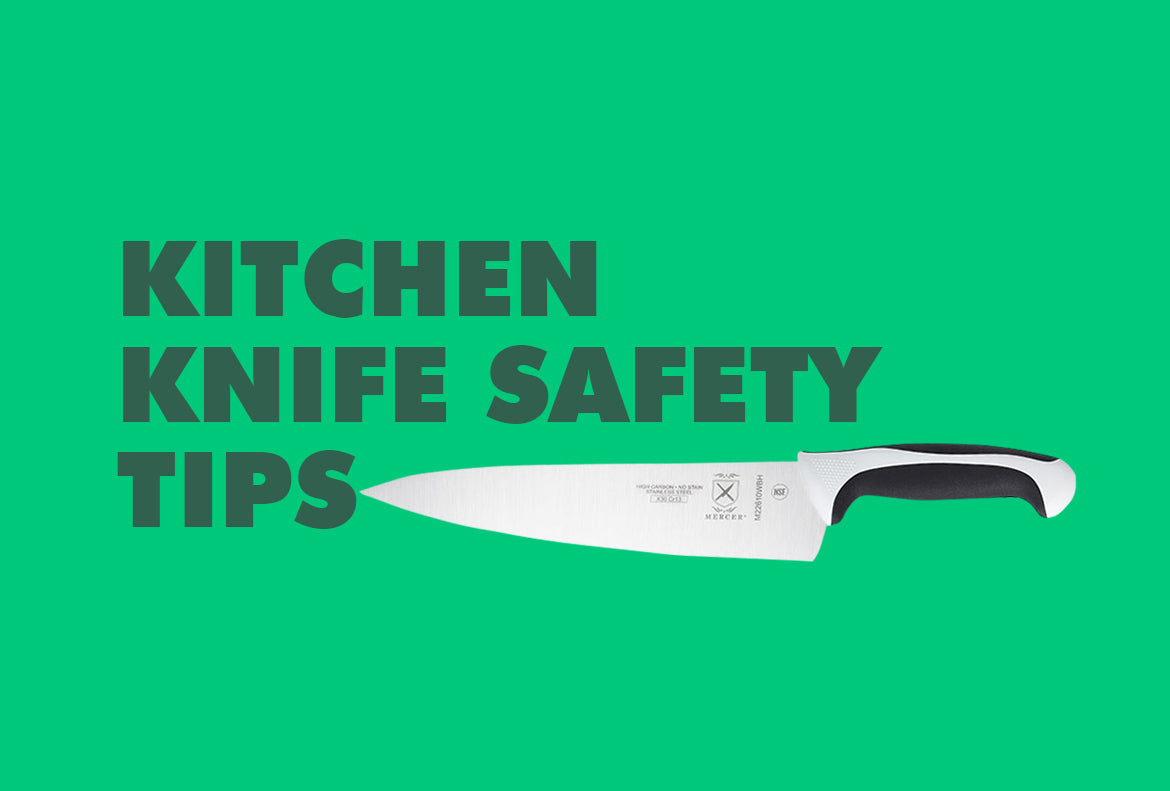 Kitchen Knife Safety Tips!