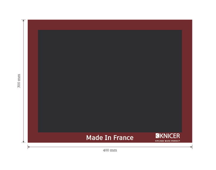 Knicer Perforated Silicone Baking Mat 30 x 40 cm