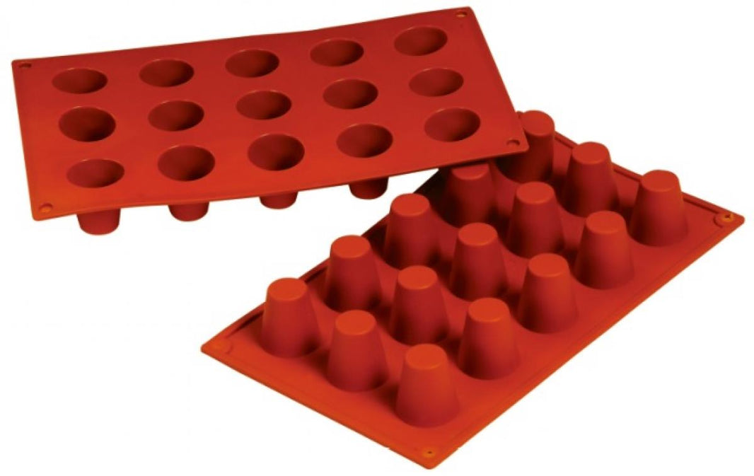 SMALL BABA- SILICONE BAKING MOULD - 15 CUPS