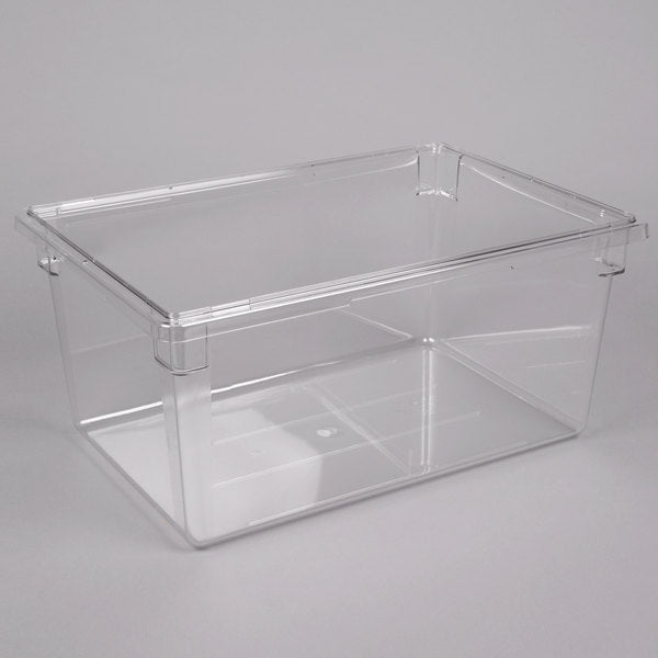 Cambro Camwear 26" x 18" x 12" Clear Polycarbonate Food Storage Box