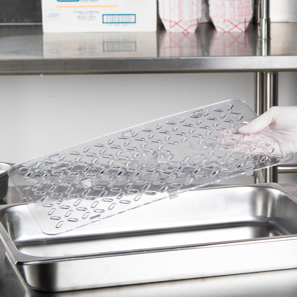 Vollrath Super Pan® Full Size Clear Polycarbonate Drain Tray