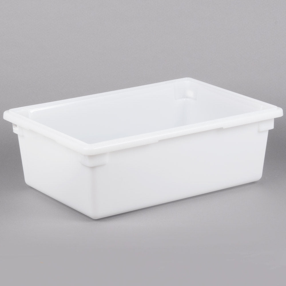 Cambro  26" x 18" x 9" White Poly Food Storage Box