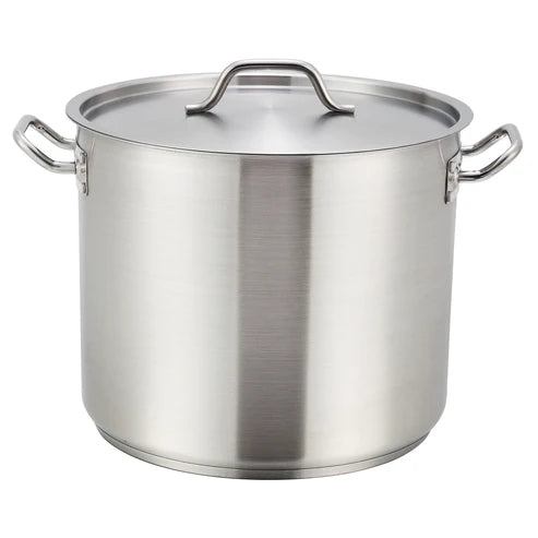 Stainless Steel Stock Pot with Cover - 8 Quart