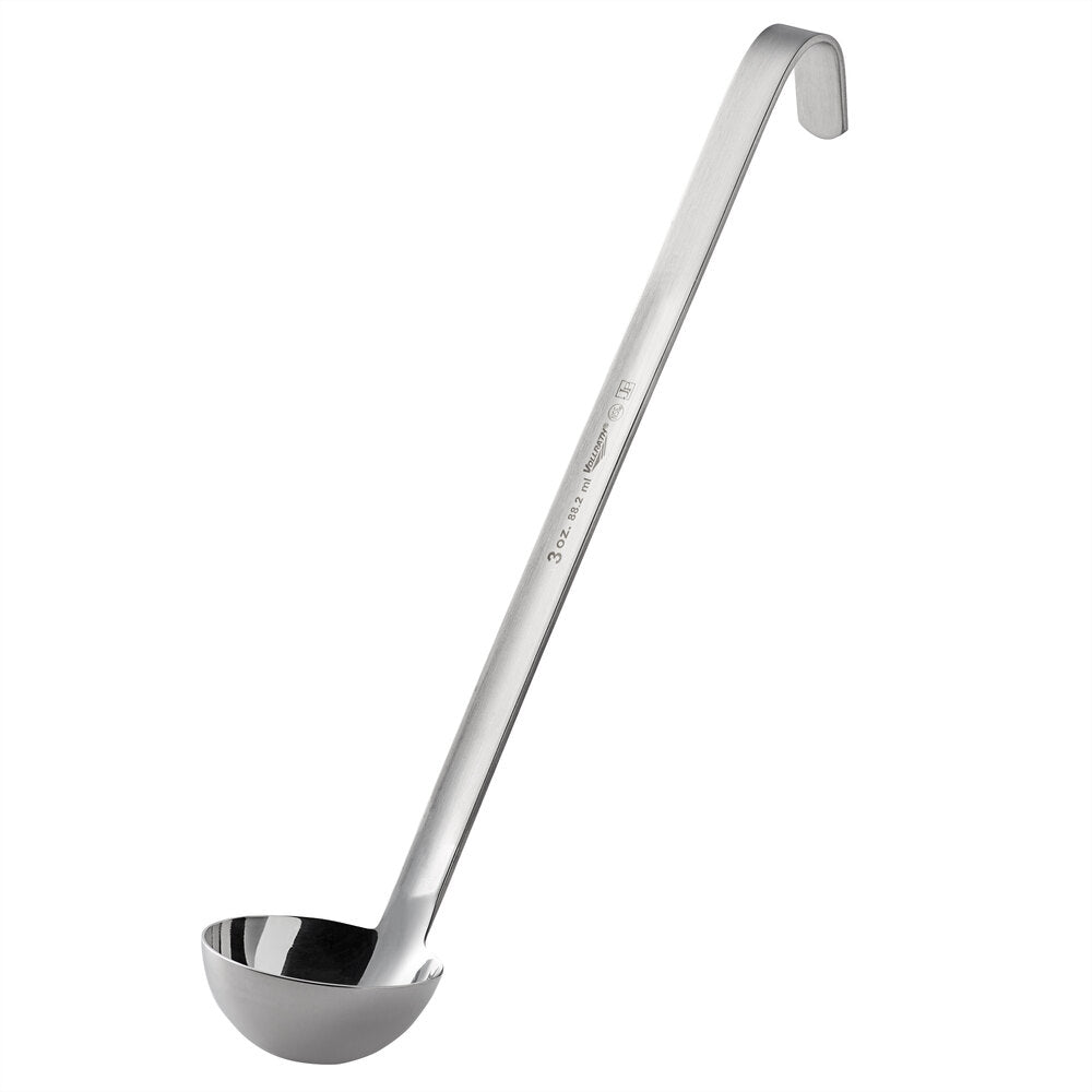 Vollrath Jacob's Pride 3 oz. One-Piece Stainless Steel Ladle