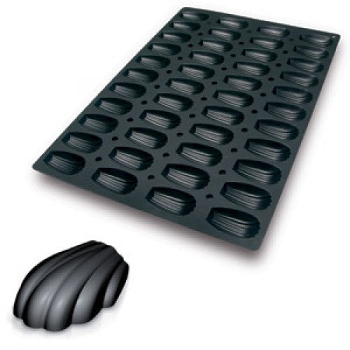 MADELEINE - SILICON BAKING MOULD -  35 CUPS