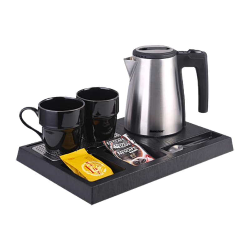 hotel electric kettle tray set