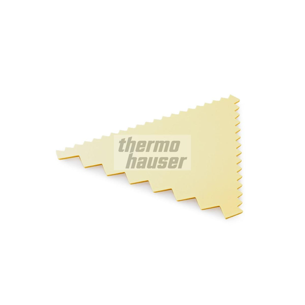 Dough / Comb Scraper 9.3 x 8.3 cm - Thermohauser