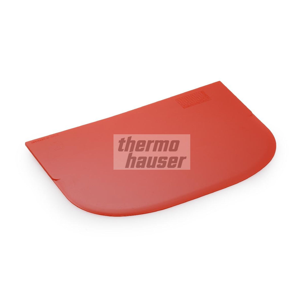 Dough Cutter/Scrapper 14.8 x 9.9 cm Red - Thermohauser