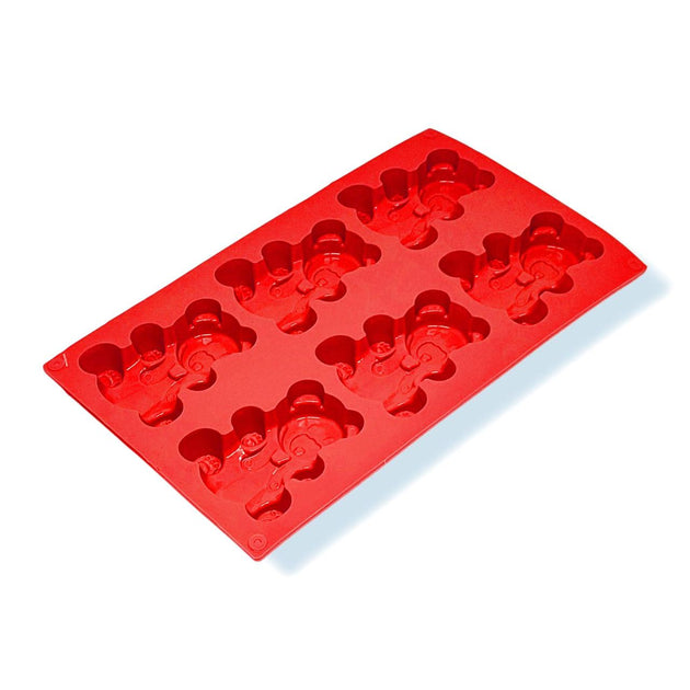BEAR SHAPED - SILICONE BAKING MOULD  6 CUPS