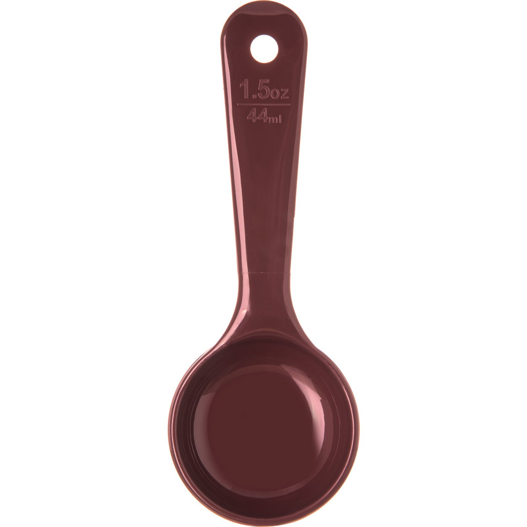 Measure Miser® Solid Short Handle 1.5 oz - Reddish Brown