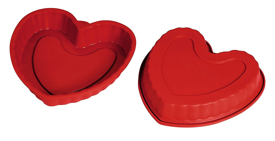 HEART CLASSIC CAKES SILICONE BAKING MOULD 22x21x3 cm