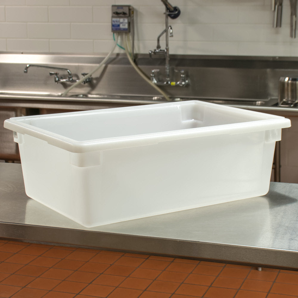 Cambro  26" x 18" x 9" White Poly Food Storage Box