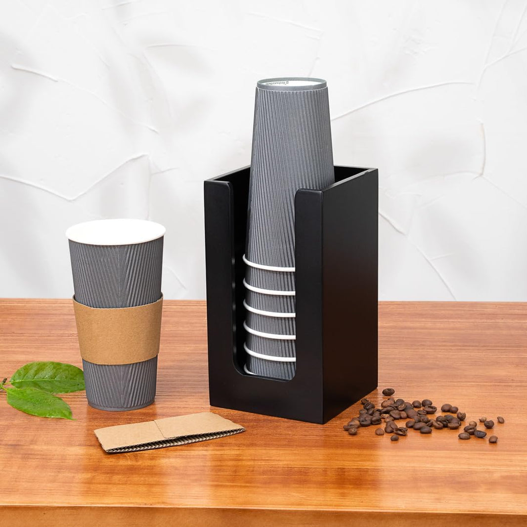 Cup Dispenser Acrylic Paper Coffee Cup Holder