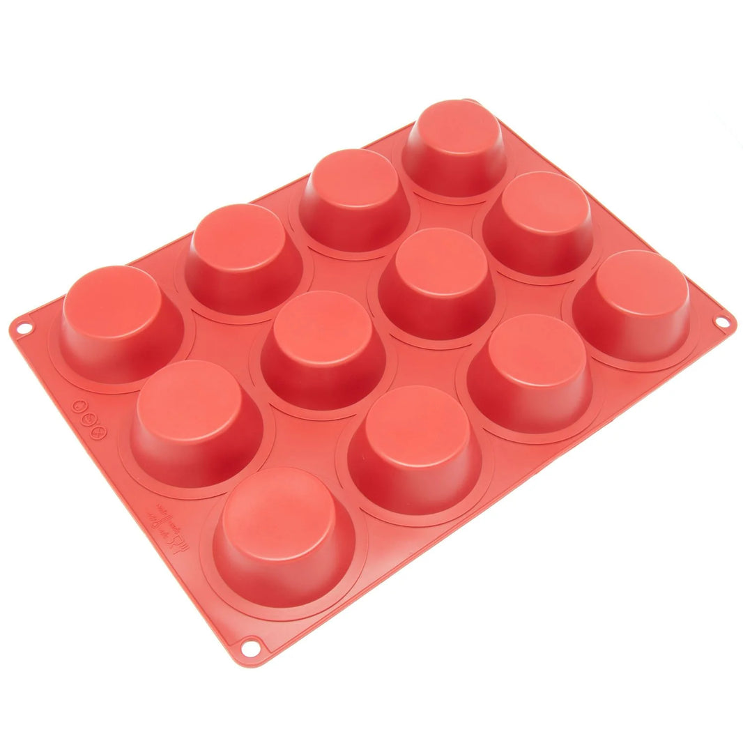 TARTELETTE SILICONE BAKING MOULD  12 CUPS