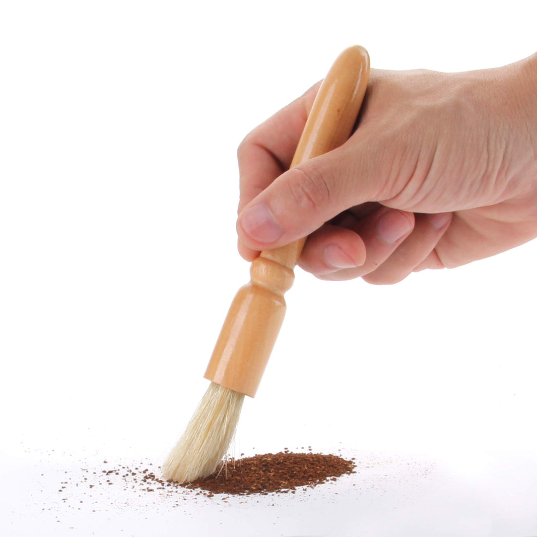 Coffee Cleaning Brush Wood - Brewing Edge
