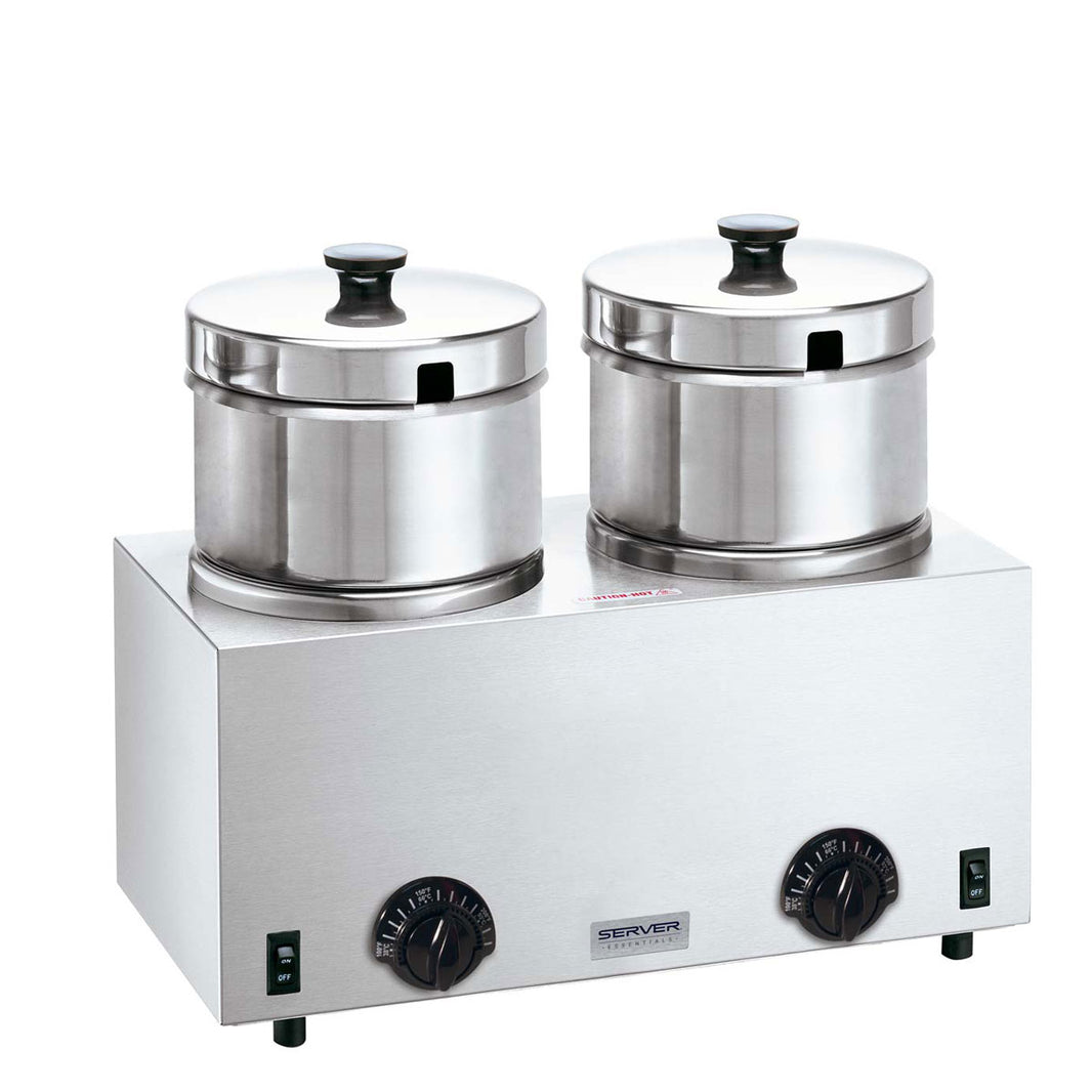 Twin Soup Warmers, 5 qt Model:Twin FS-4 Plus