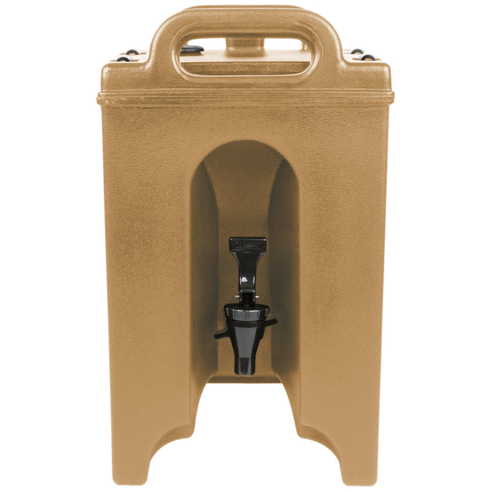 Cambro Camtainers® 1.5 Gallon Coffee Beige Insulated Beverage Dispenser