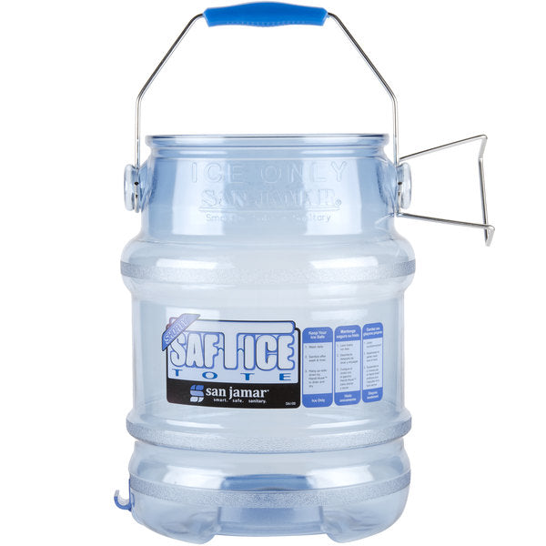 Shorty Saf-T-Ice 5 Gallon Polycarbonate Ice Tote