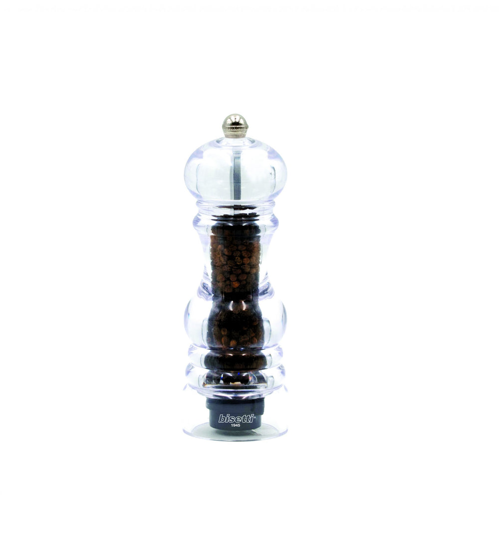 Bisetti 8420S And 8420 Milan Acrylic Salt And Pepper Mill