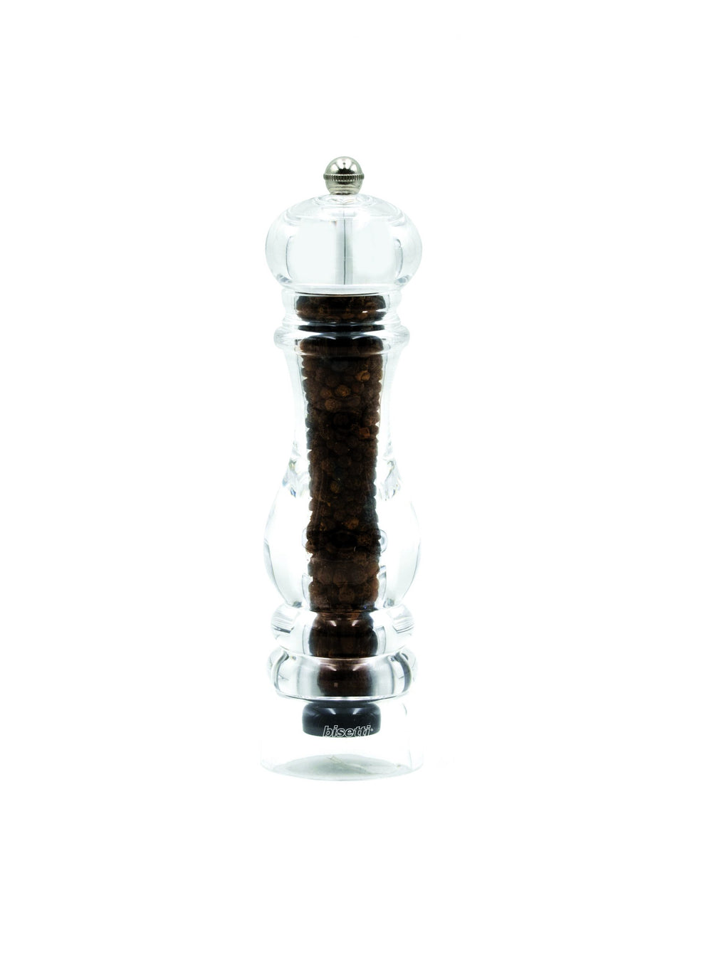 Bisetti 8430S And 8430 Milan Acrylic Salt And Pepper Mill