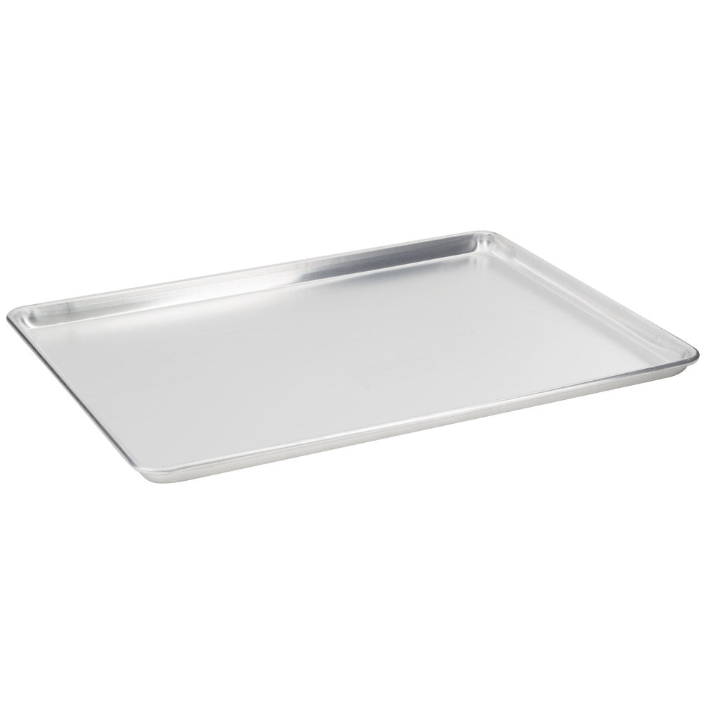 Vollrath  Wear-Ever Full Size 18 Gauge 18" x 26" Wire in Rim Aluminum Bun / Sheet Pan