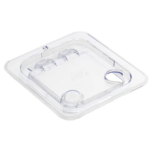 Polycarbonate Food Pan Cover, Hinged - Sixth (1/6)