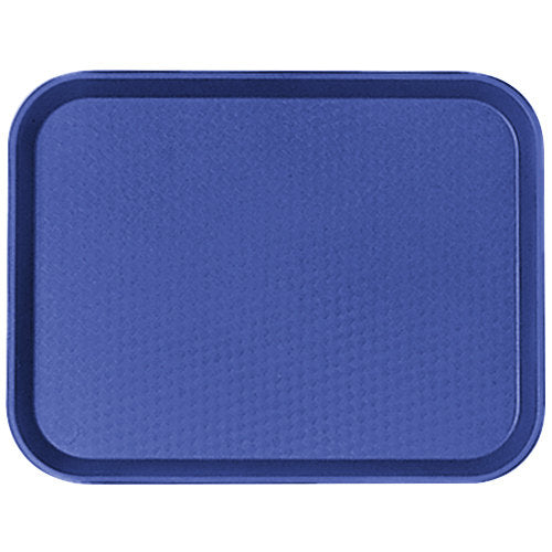 Cambro14" x 18" Navy Blue Customizable Fast Food Tray - 12/Case