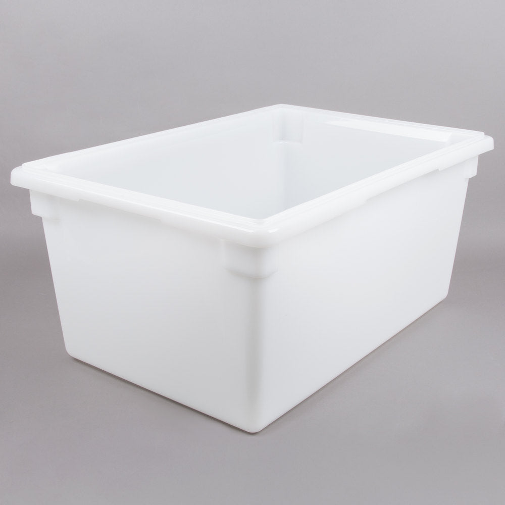 Cambro 26" x 18" x 12" White Poly Food Storage Box