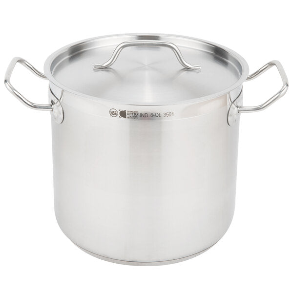 Stainless Steel Stock Pot with Cover