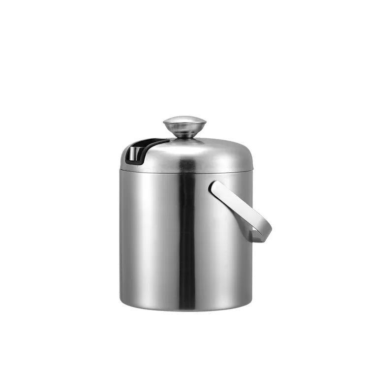 Stainless Steel Brushed Finish Ice Bucket