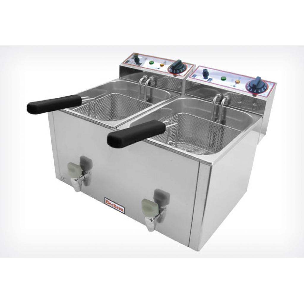 Electric Deep Fryer 10+10 L