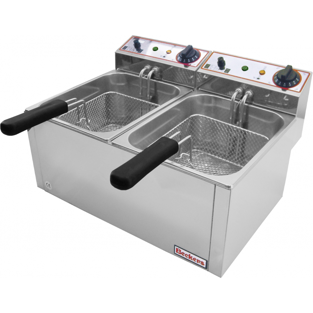 ELECTRIC DEEP FRYER FR 6+6 LT