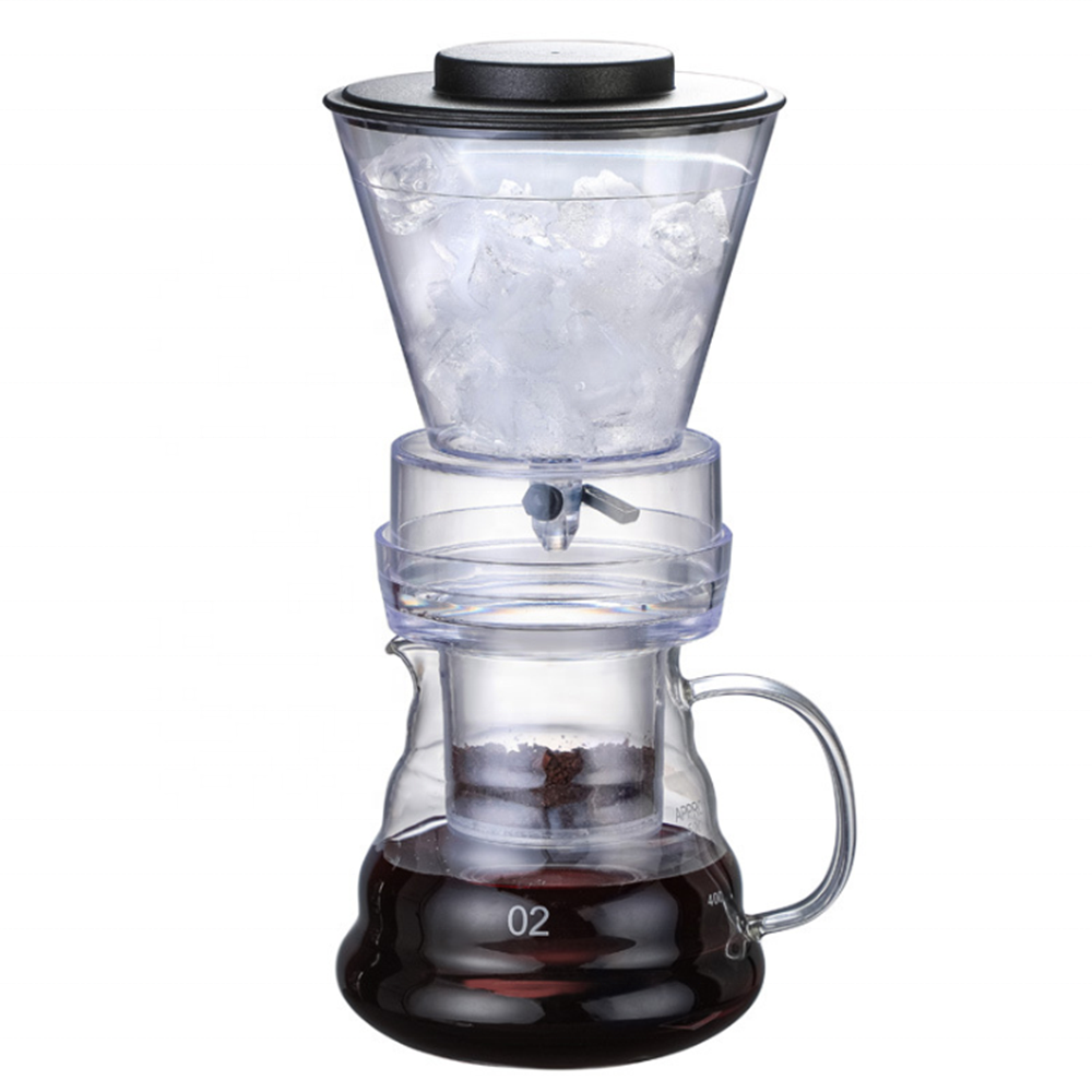 Iced Coffee Brewer Cold Brew Coffee Maker Glass Drip-600 ml - Brewing Edge