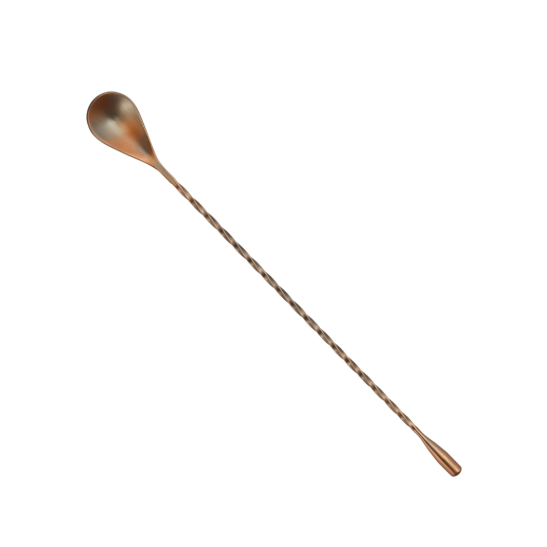 Bar Spoon, Antique Copper