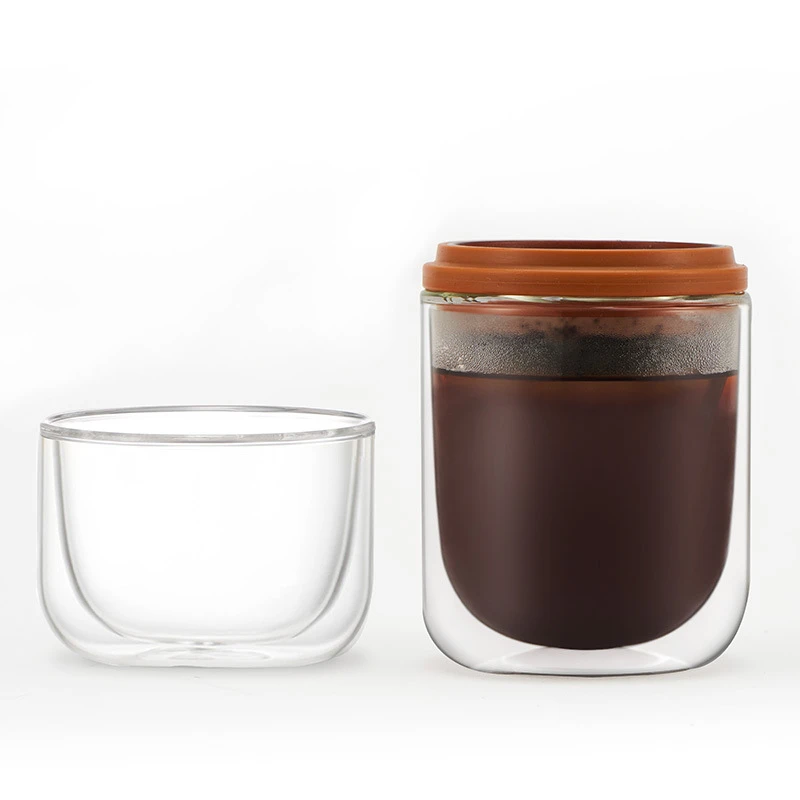 80ml Portable Glass Hand Drip Coffee Filter Set - Brewing Edge
