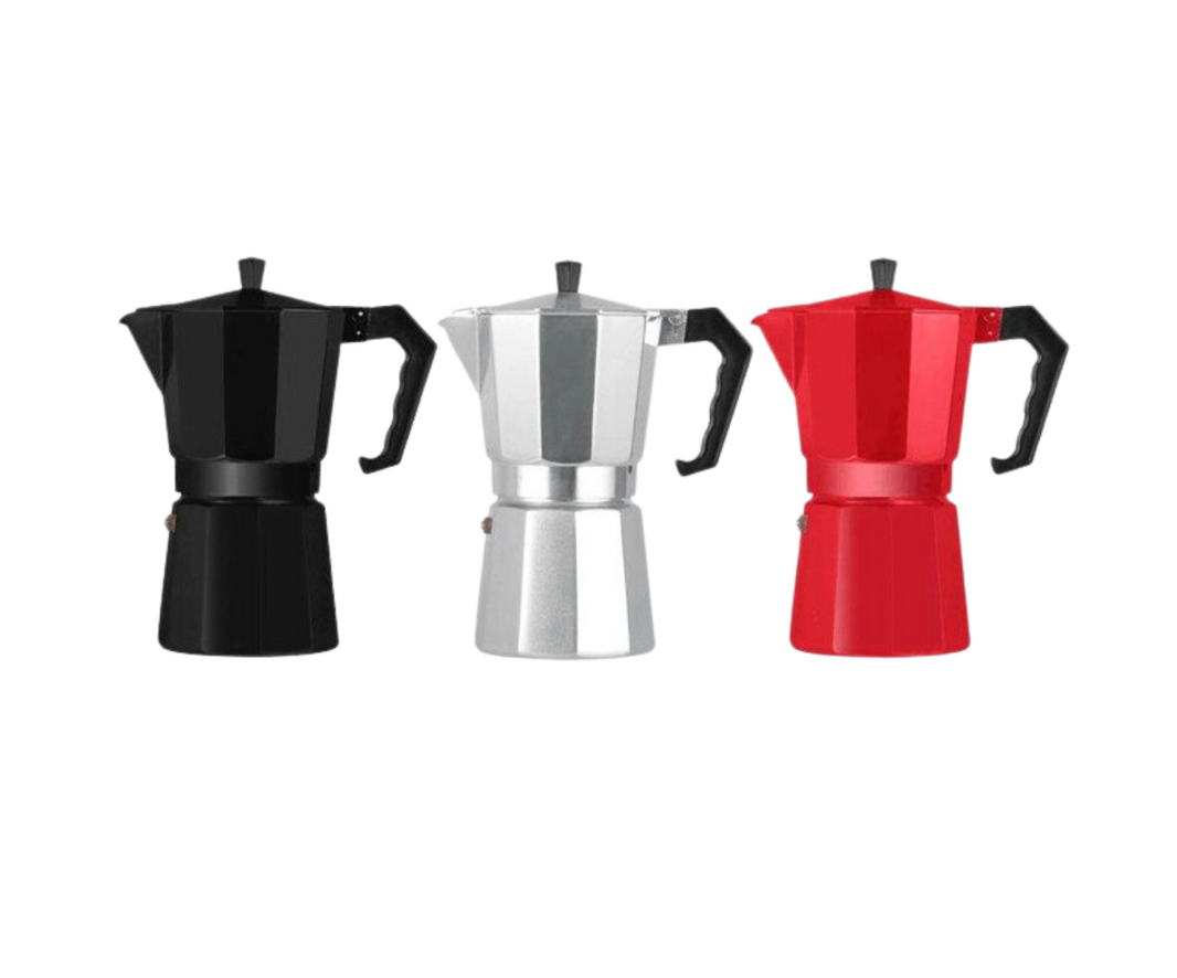 Brewing Edge Stovetop Aluminium Italian Espresso Coffee Maker Moka Pot