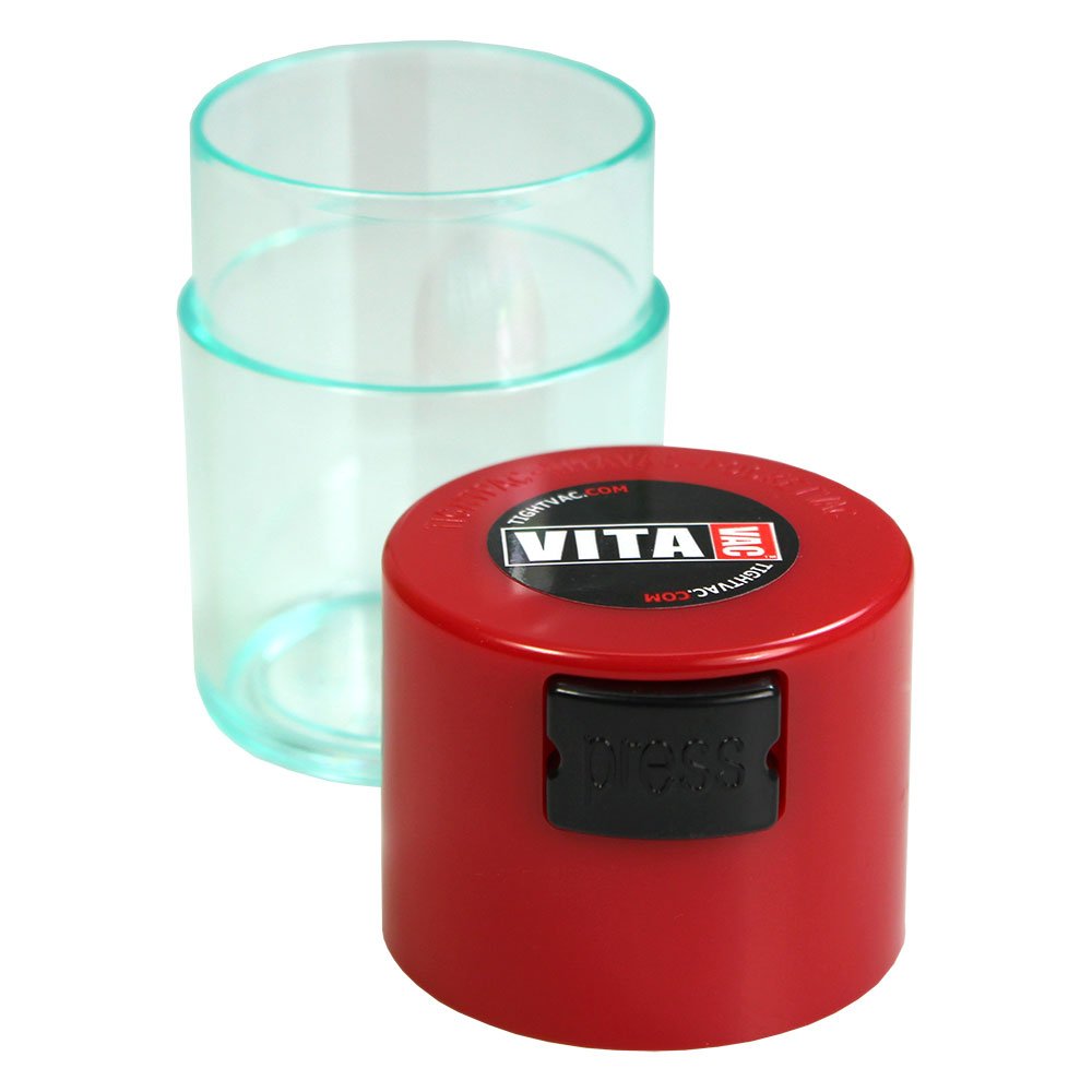 Tightvac 40g Vacuum Sealed Airtight Canister - Clear Body