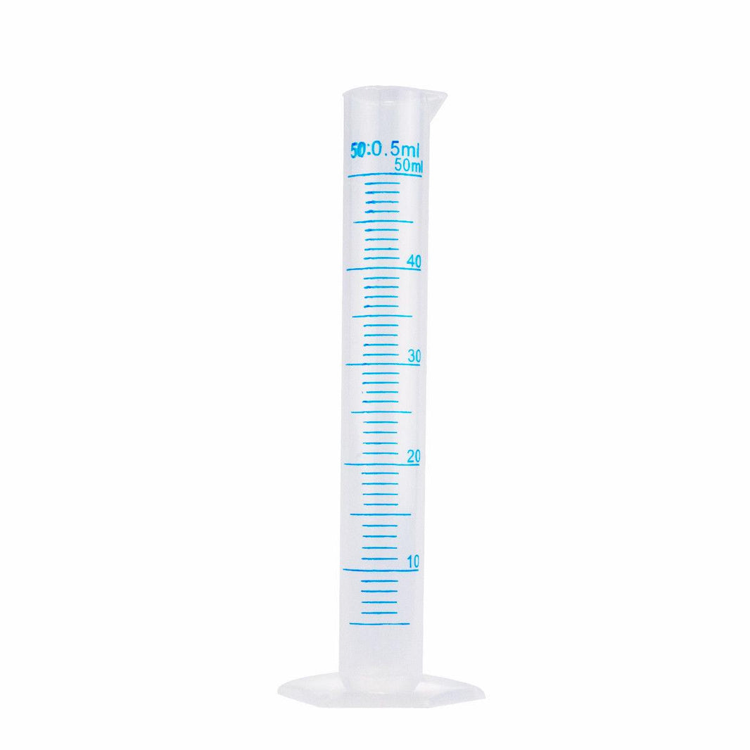 PLASTIC CYLINDER 25ML GOML 100ML 250ML