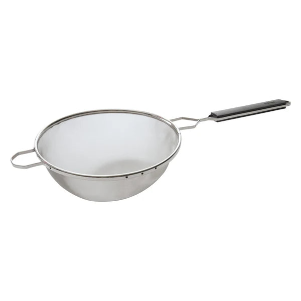 10-1/4" Single Fine Mesh Strainer with Plastic Handle