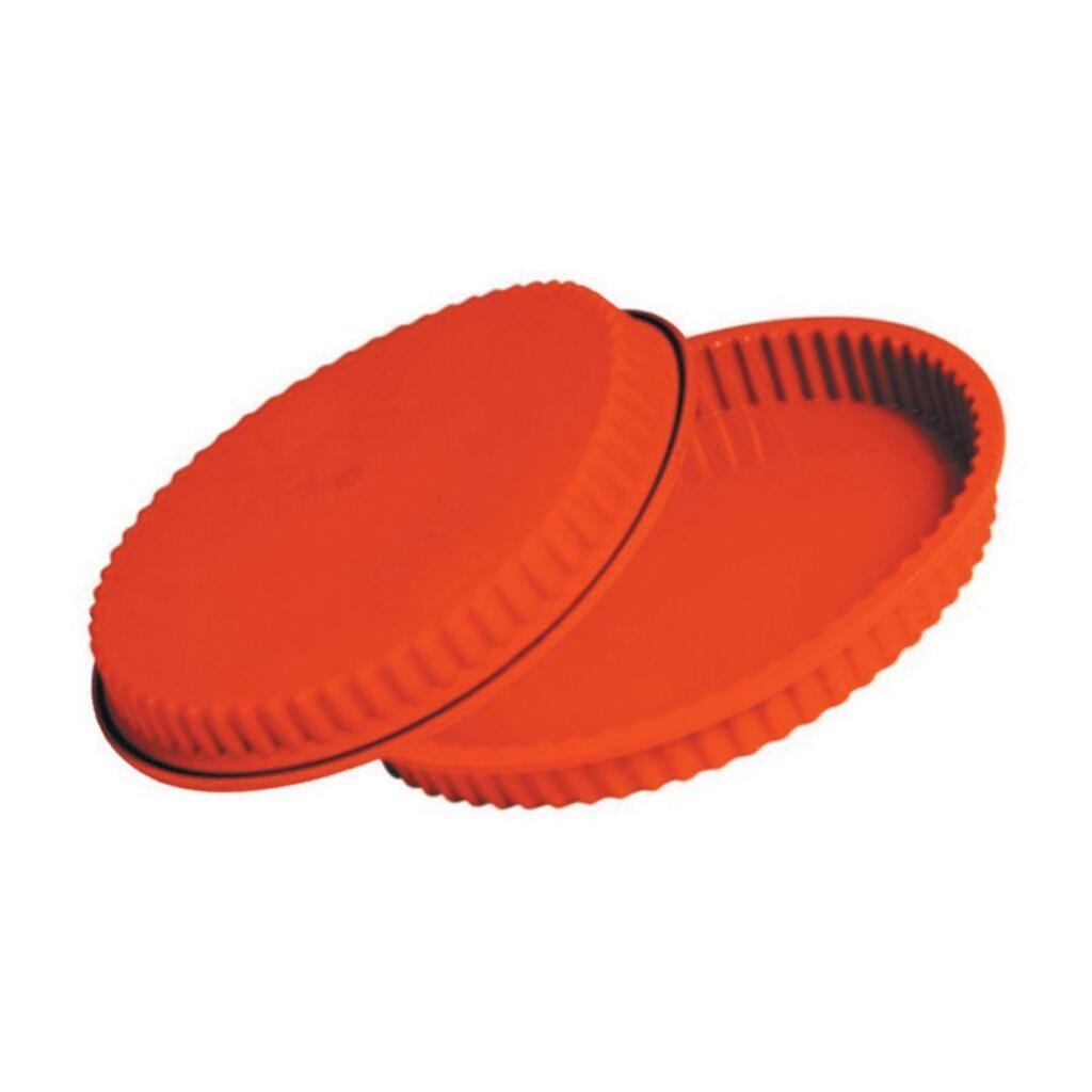 FLUTED TART / QUICHE PAN SILICONE BAKING MOULD